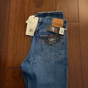 Levi's 501 Original Straight Jeans - Dark Blue